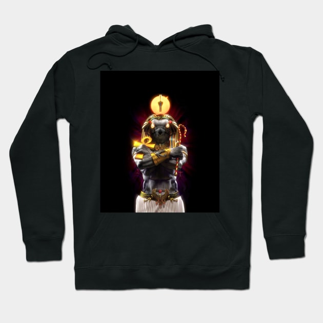 Ra The Sun God Hoodie by David Penfound Artworks